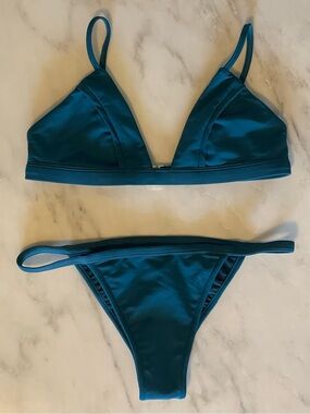 NWOT FELLA SWIM Lennox Top and Otis Bottom in Teal